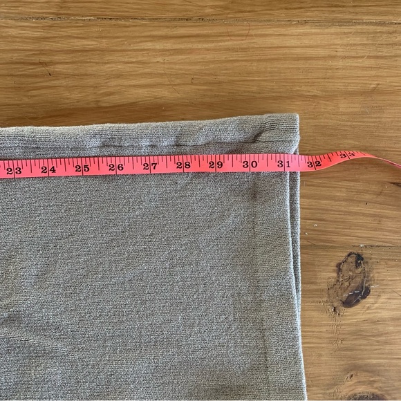 St John Wide Leg Beige Knit Cropped Culottes Size 10 - Picture 6 of 6